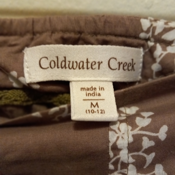 Coldwater Creek Midlength Full Skirt is Women's Size M - Picture 2 of 3